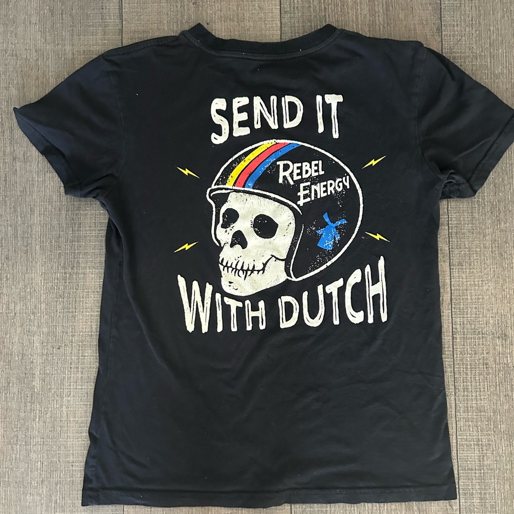 Dutch Bros Black 'Send It' Graphic Tee
